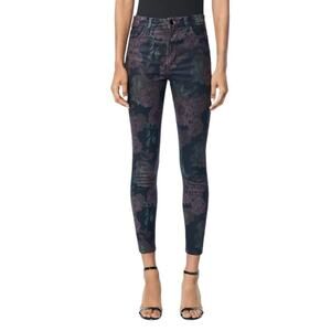 Joe's Jeans The Charlie Skinny Ankle Jeans Calyx Coated Size 24 NWOT $208 MSRP
